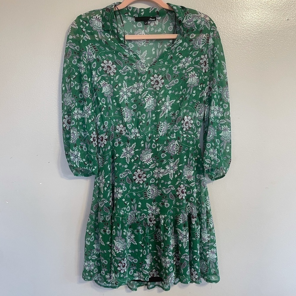 ETAM Green Floral Dress - Picture 7 of 10